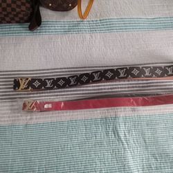 2 Designer Belts