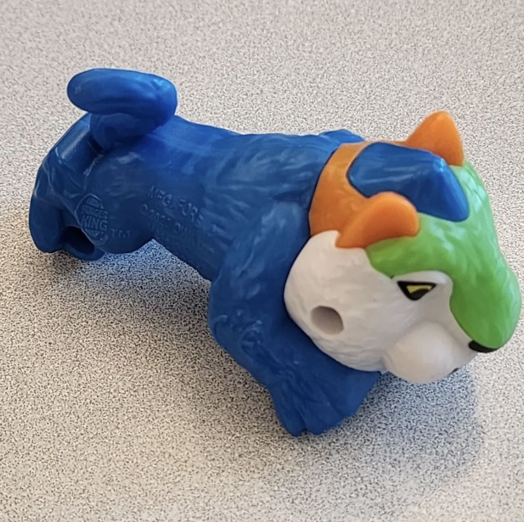 2020 Burger King Chunky Macawnivore The Croods A New Age Kids Meal Toy NIP