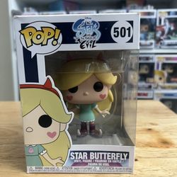 VAULTED Star Butterfly Funko Pop #501 Disney Vs. Forces of Evil Vinyl Figure TV