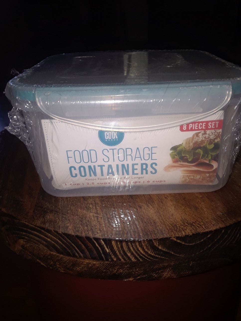 New Cook Works 8pc Food Storage Containers