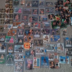 Huge Lot Wwe Wwf Next Event Used Autograph Rookies 