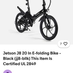 Jetson Folding 20inch Ebike