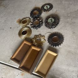 24 Rectangle Plates And 16 Mirrors 