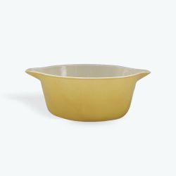 Vintage Pyrex 475-B 2 1/2 Qt. Sunshine Yellow Casserole Dish!!