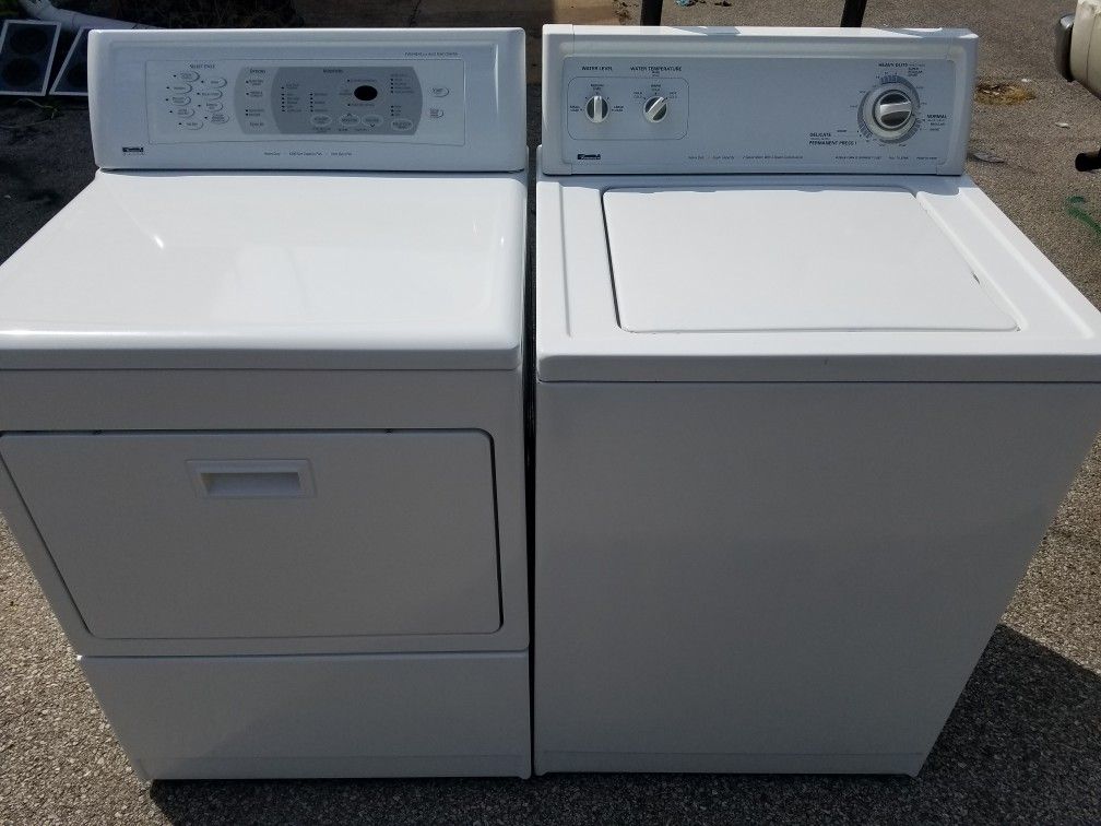 Washer and dryer