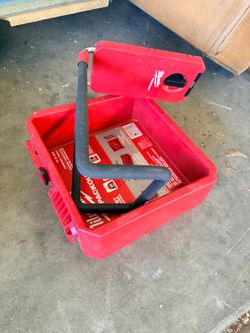 Milwaukee Packout Compact tray and hook