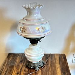 Vintage Hurricane Lamp 