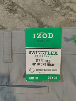 IZOD Golf SwingFlex Slim Fit Pants 36x30