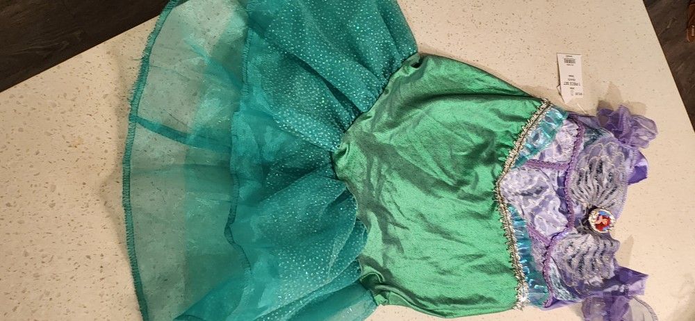 Disney Princess Ariel Costume | XS 4/5