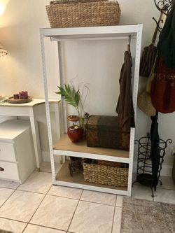 Metal shelf/ storage. Firm price!