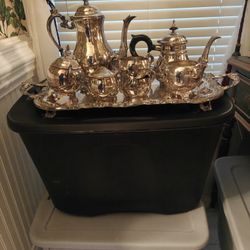 Sterling Silver Tea Set 