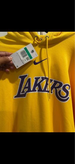 Men’s Lakers sweater hoodie size XL & Small available
