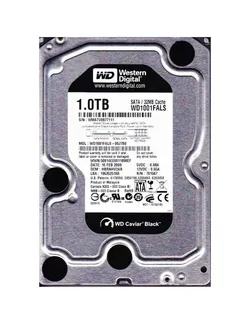 WD1001FALS - WESTERN DIGITAL 1TB 7200RPM SATA 3.5" HDD