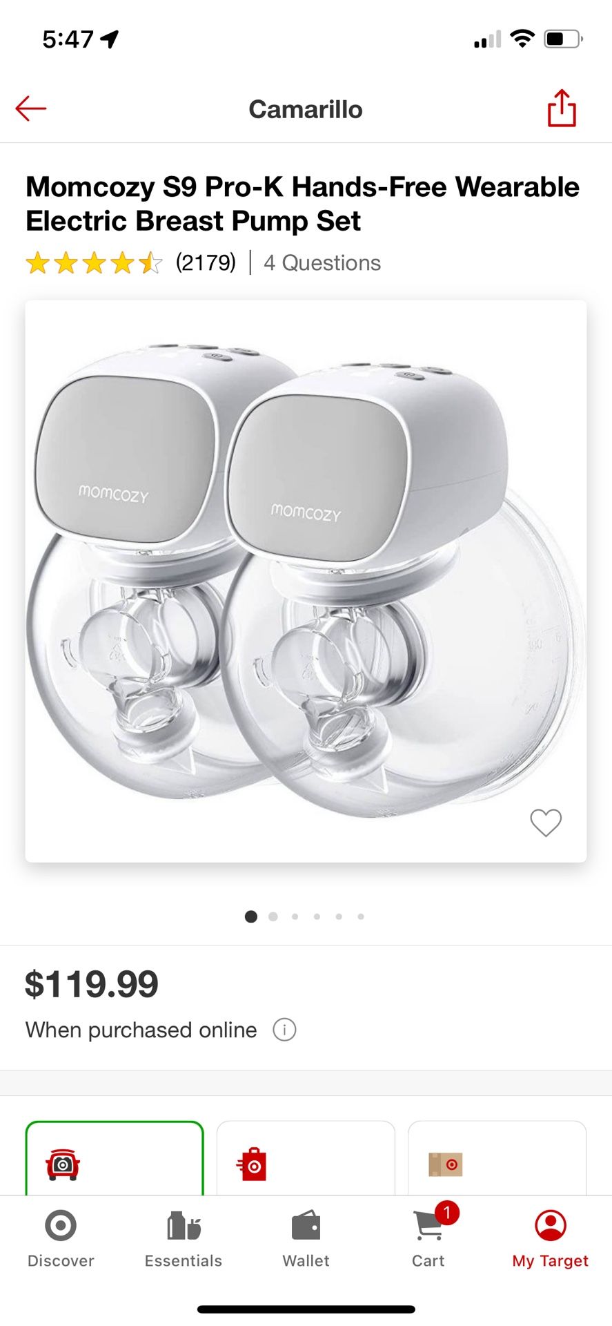 MOMCOZY S9 Breast Pump