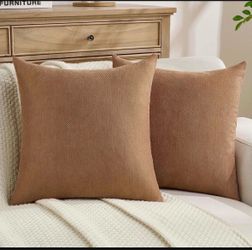 Chenille Throw Pillow Covers