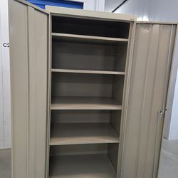 24 x 36 x 6ft 6inches metal Storage Cabinet With 2keys