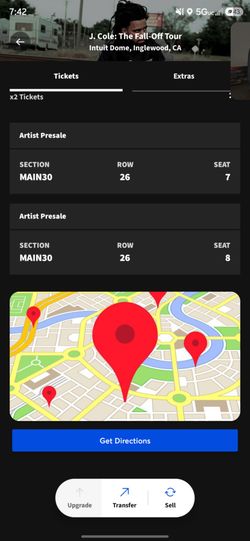 J cole tickets