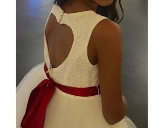 Flower girl size 7 dress