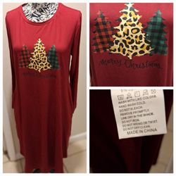 Womens Long Dress/Nightgown For Christmas