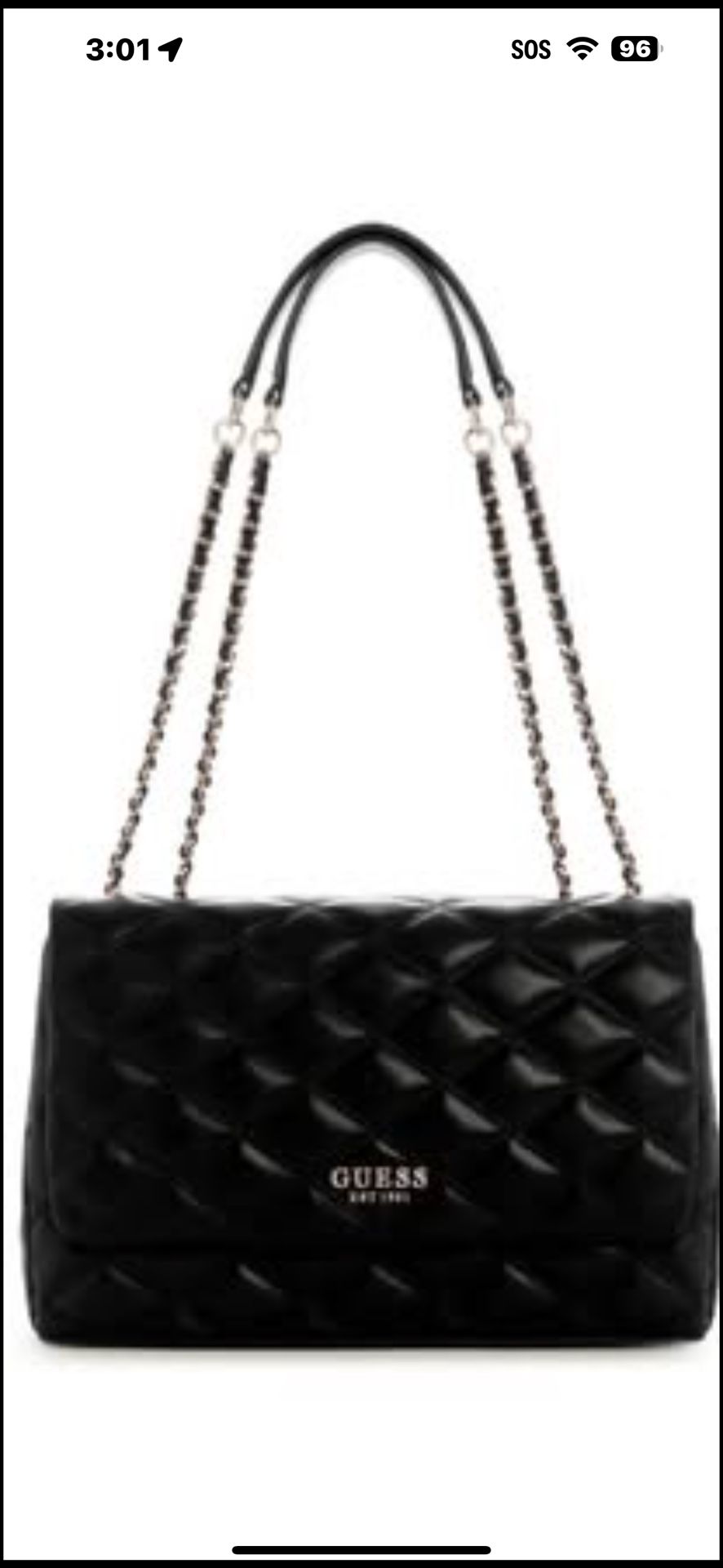 GUESS GWYN Mini Crossbody Flap Purse 