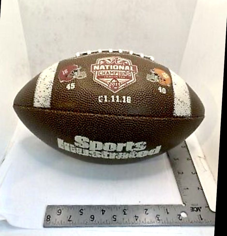 Sports Illustrated Football - NCAA National Champions Alabama Crimson Tide -2015