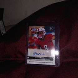 2022 Autograph Pro Set Jalen Tolbert
