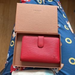 Louis Vuitton Red Wallet