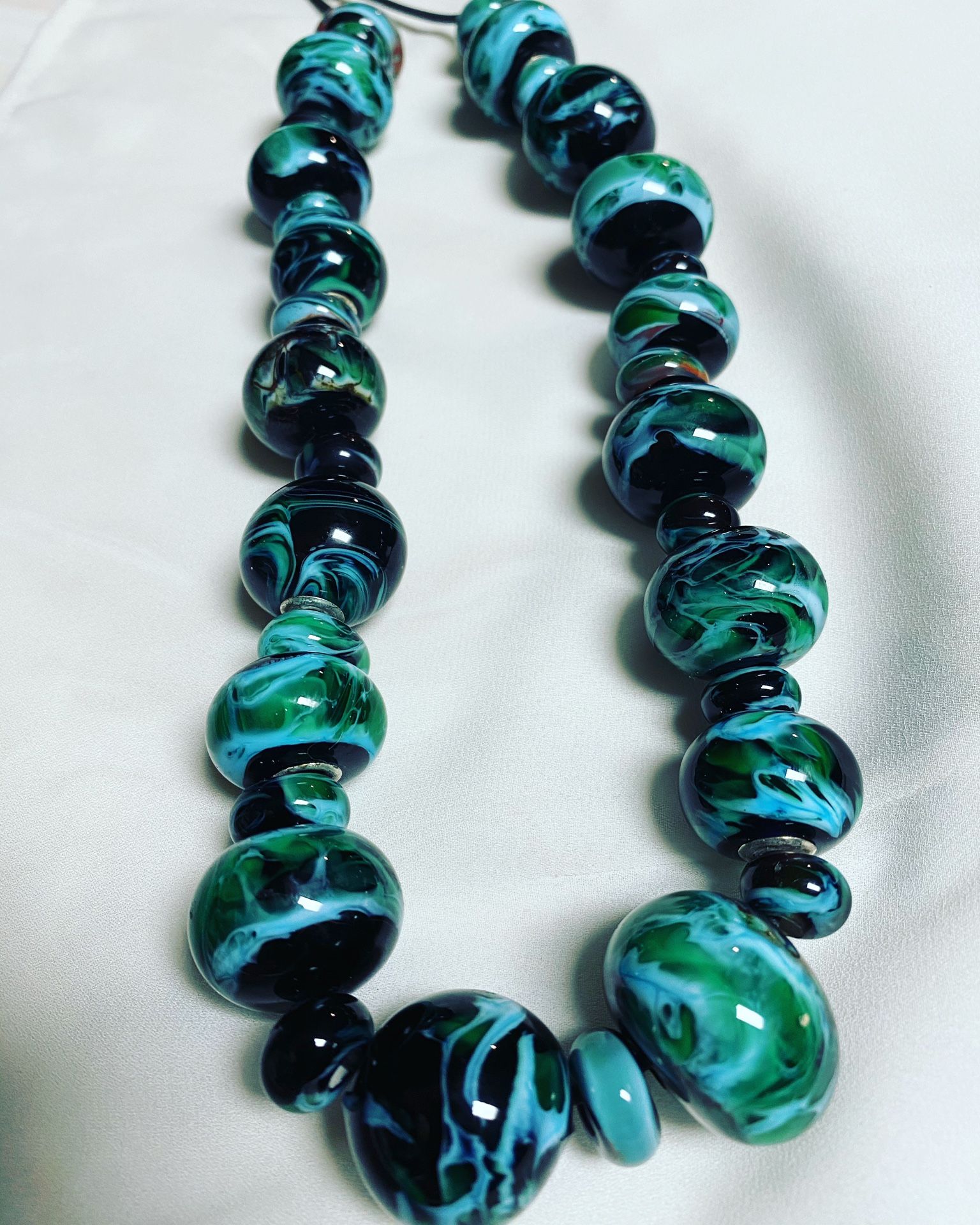 lamp work glass beads