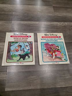Vintage Walt Disney Choose Your Own Adventure Hardcover Books
