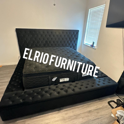 Furniture, queen bed