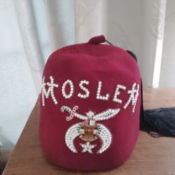 Shriners Jeweled Fez Really Cool Vintage Piece Pops And Shines In Person