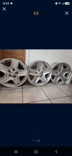 Jeep Rims OEM 17 inch Set of 4
