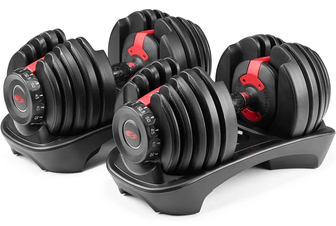 New Bowflex SelectTech 552 Adjustable Dumbbells
