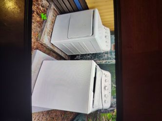 GE washer and dryer