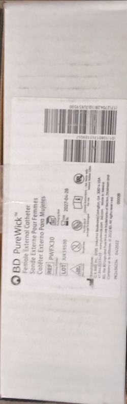 Becton Dickinson PureWick Female External Catheter PWFX30