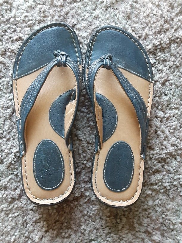 Leather sandals born concept size 6