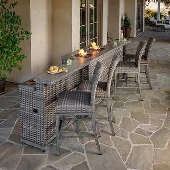 SunVilla 4-piece Patio Bar
