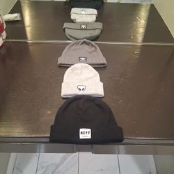 ADIDAS BEANIE,  NEFF BEANIE, ALI3N BEANIE