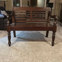 Wood Bench 