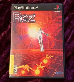 Rez (Sony PlayStation 2, 2001) PS2 Complete CIB Tested And Working