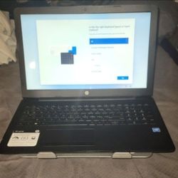 15.6" HP Windows Laptop+Laptop Stand+Charger