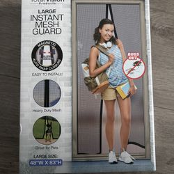 Instant Mesh Guard For Doors