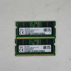 SKhynix Sodimm 64GB (2x32GB) RAM DDR5 5600MHz HMCG78AGBSA092N
