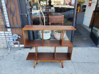 Walnut bookcase