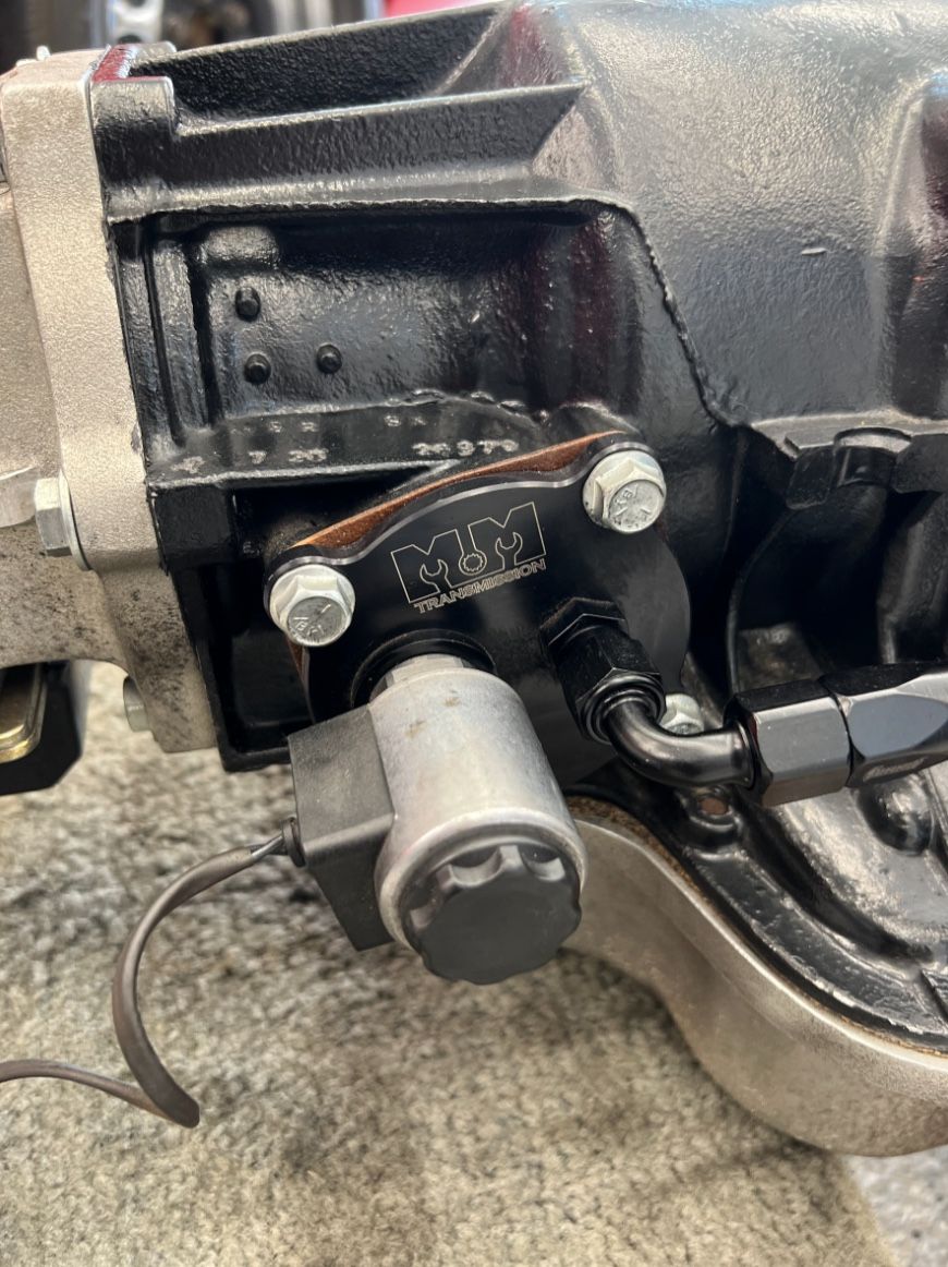 Mike's Transmission Turbo 400 + Gear Vendors Overdrive Driveshaft