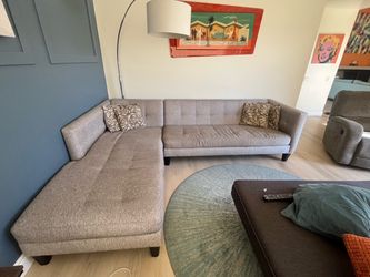 Gray MCM Sectional