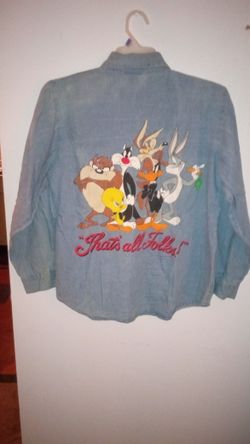 Looney Tunes Shirt Med. Jerry Leigh