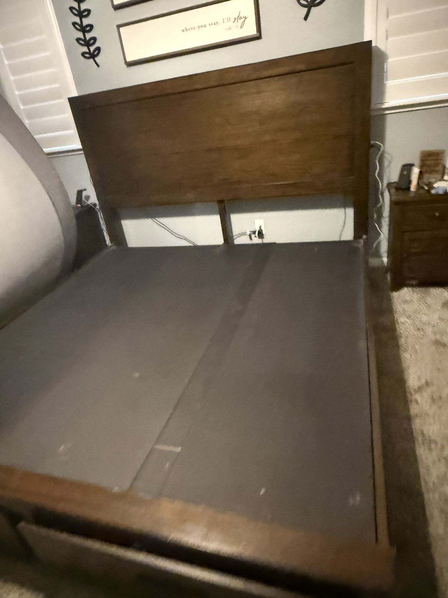 King Bed frame 