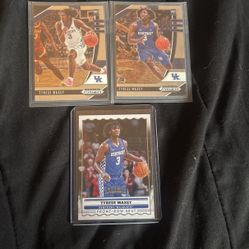 3 Card Lots Of Tyrese Maxey All RC