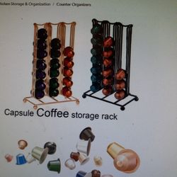 Capsule Coffee Storage Rack, NEW